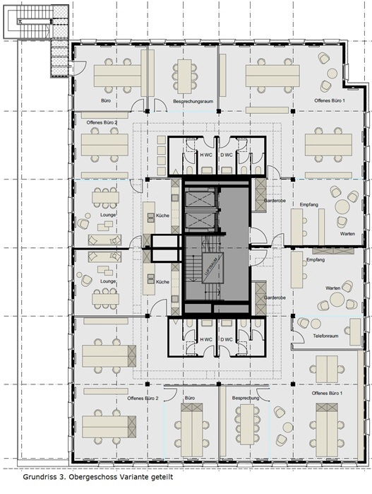 Grundriss 3 OG - geteilt