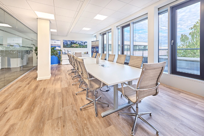 Hochwertig und modern … Chices Bürohaus im Münchner Osten