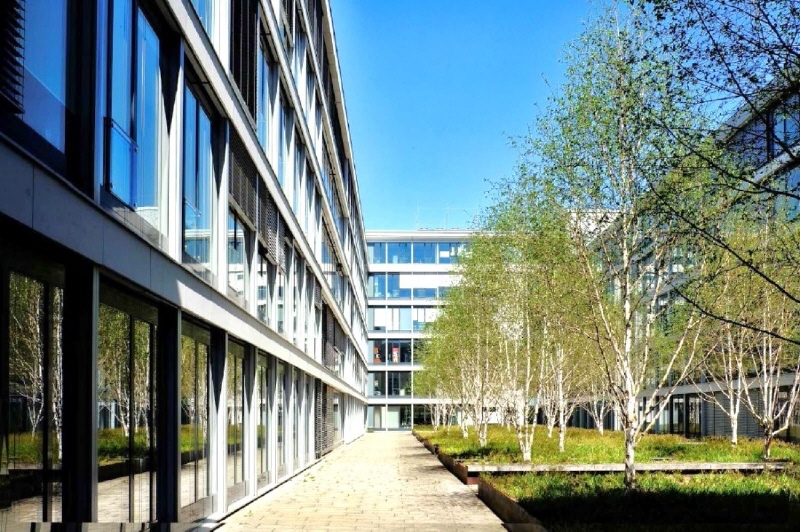 Ästhetische Büros in klarem Design