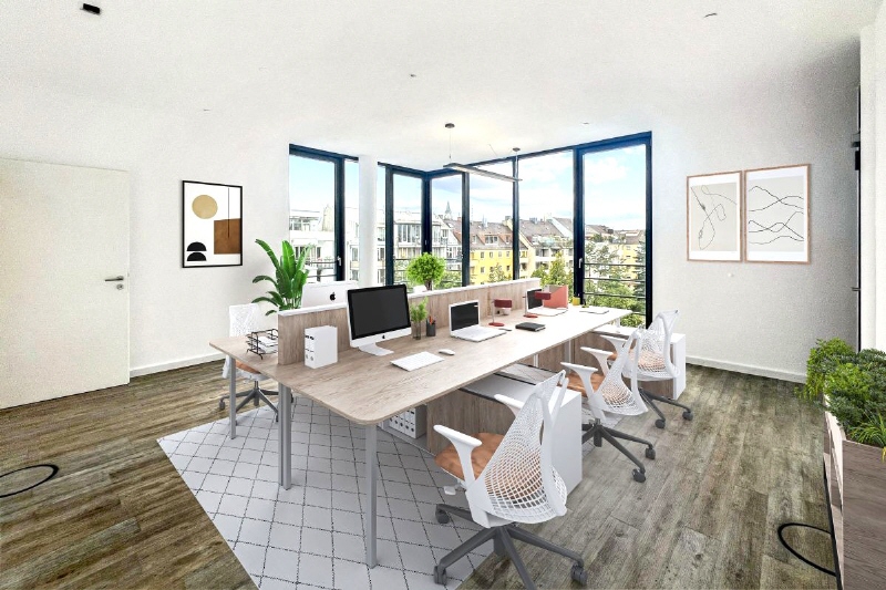 Überzeugende Büros in der Nähe des Harras