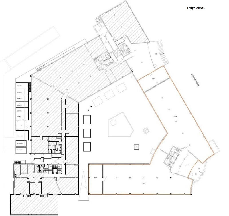 Modernes Büro in revitalisiertem Gebäude