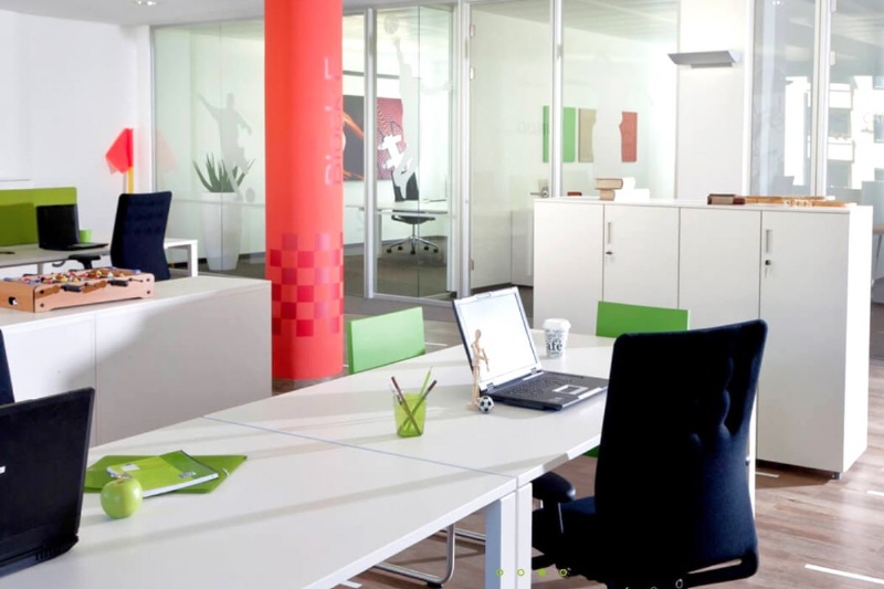 Perfekte Arbeitsatmosphäre in gefragter Lage
