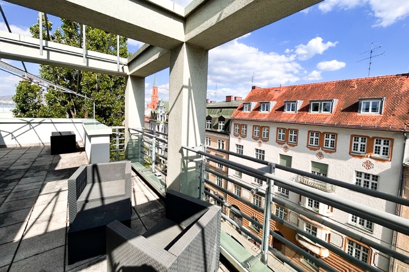 Dachterrassentraum mitten in Haidhausen